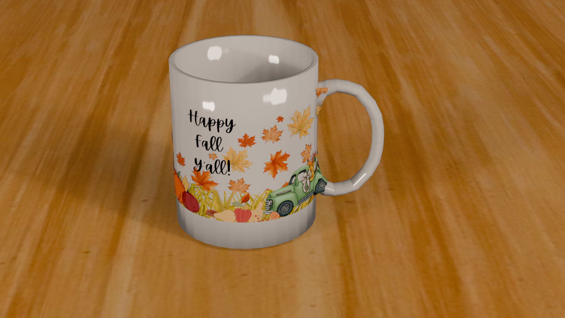 Happy Fall Y'all 15oz Ceramic Mug