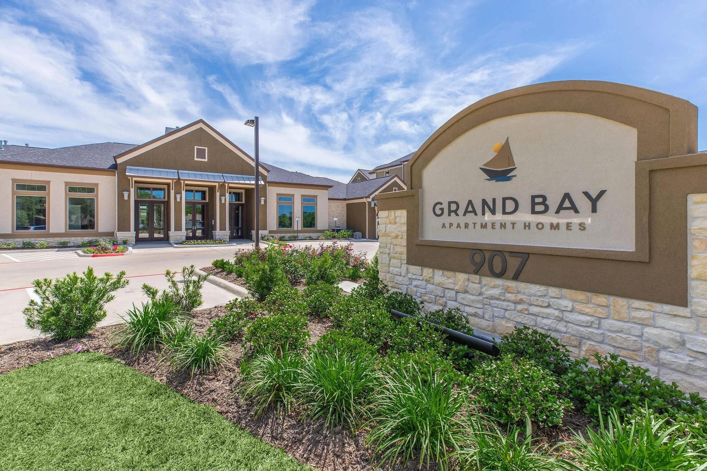 Grand Bay Apartments in Baytown, Texas.