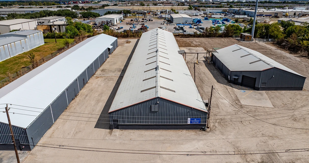 Warehouse property in Houston, Texas also known as the Blaffer Warehouses