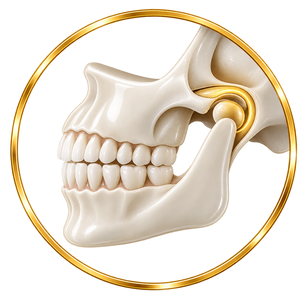 An illustration of a human skull with a focus on the inner ear anatomy, including the cochlea and auditory nerve.