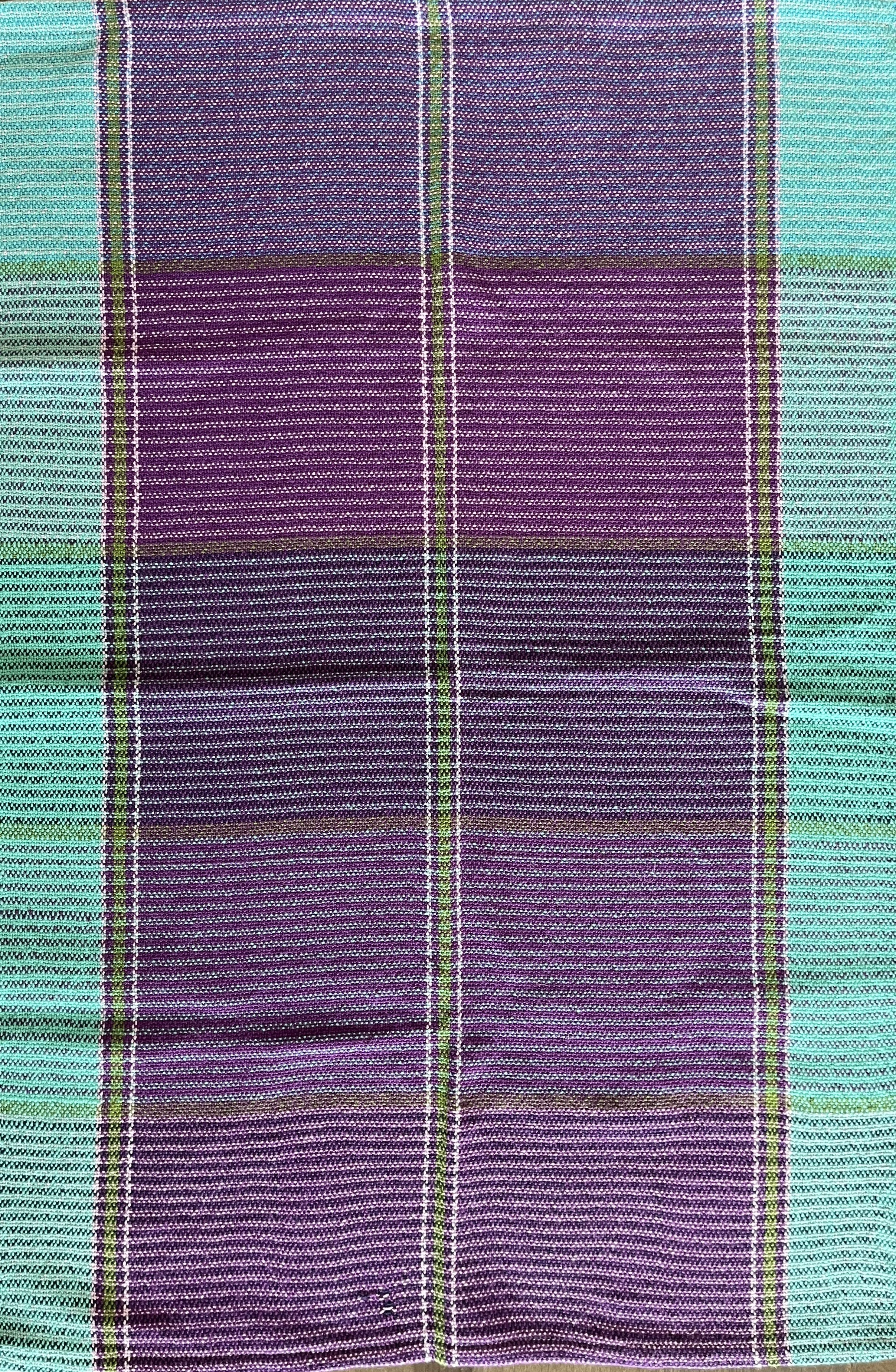 Turquoise Plaid
Tea towel  approx. 18 x 26"
100% cotton 
