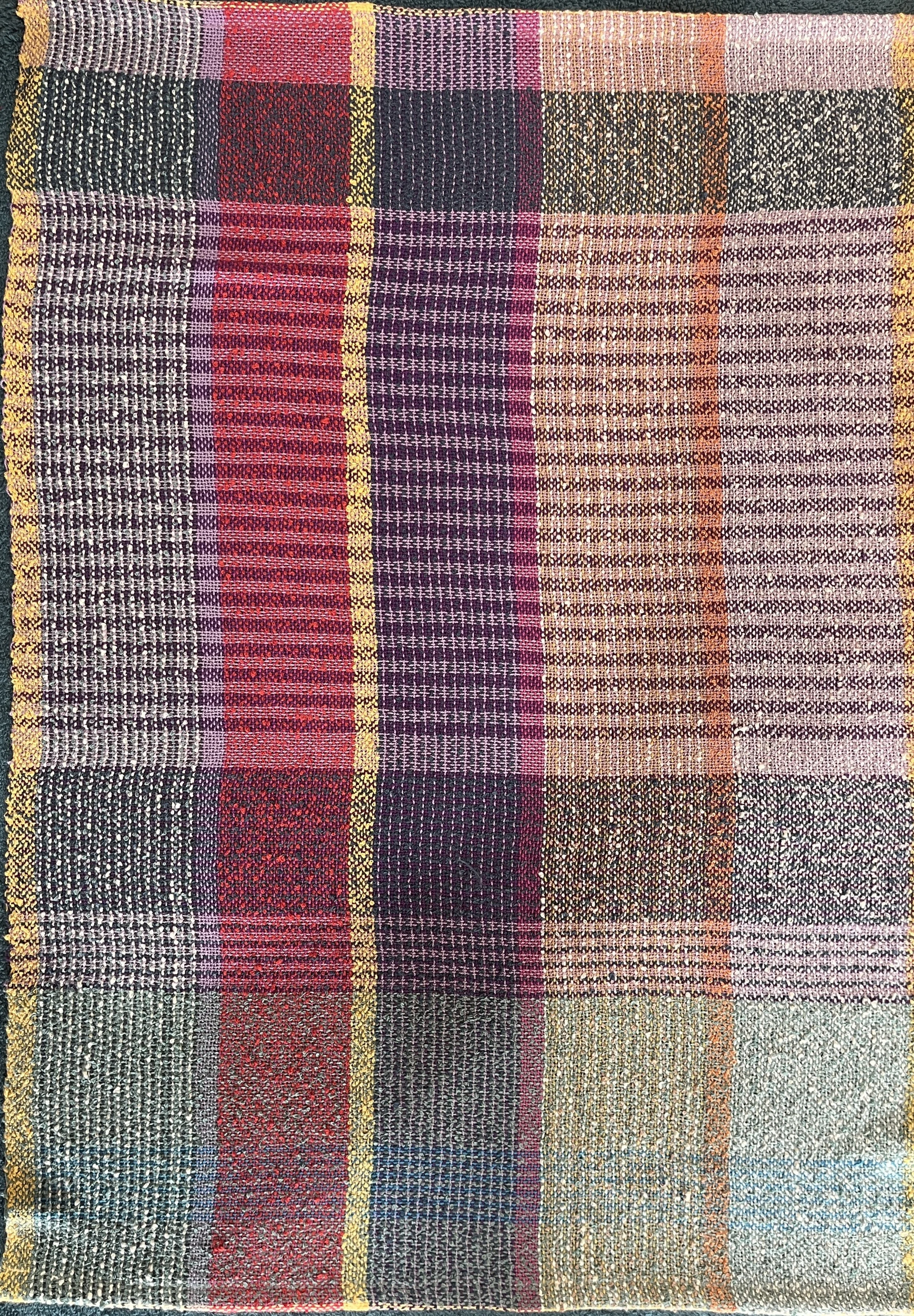 Crazy Quilt Towel #7 
Tea towel  approx. 18 x 26"
100% cotton 