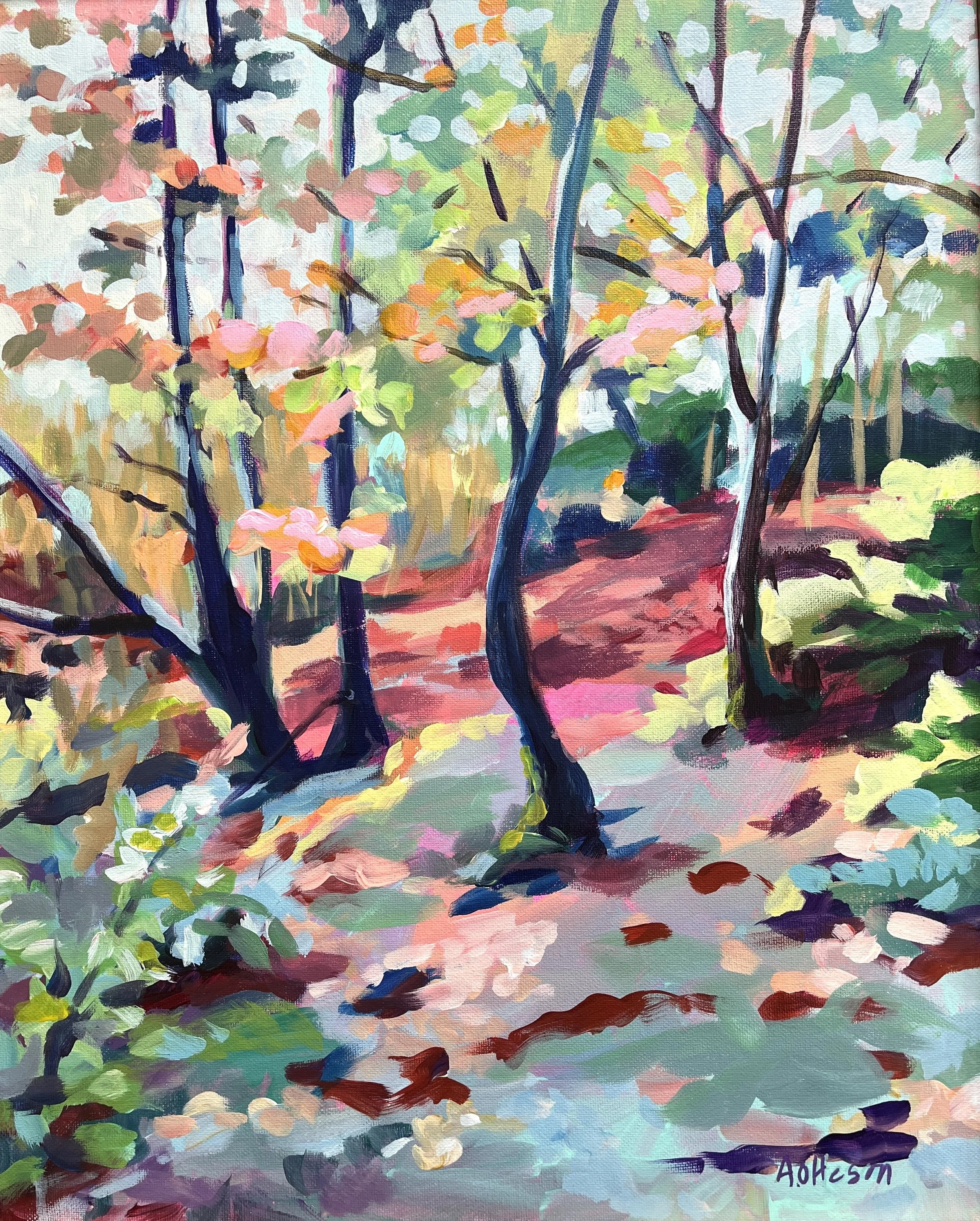 Autumn up North. 14 x 11 matted print $20.00