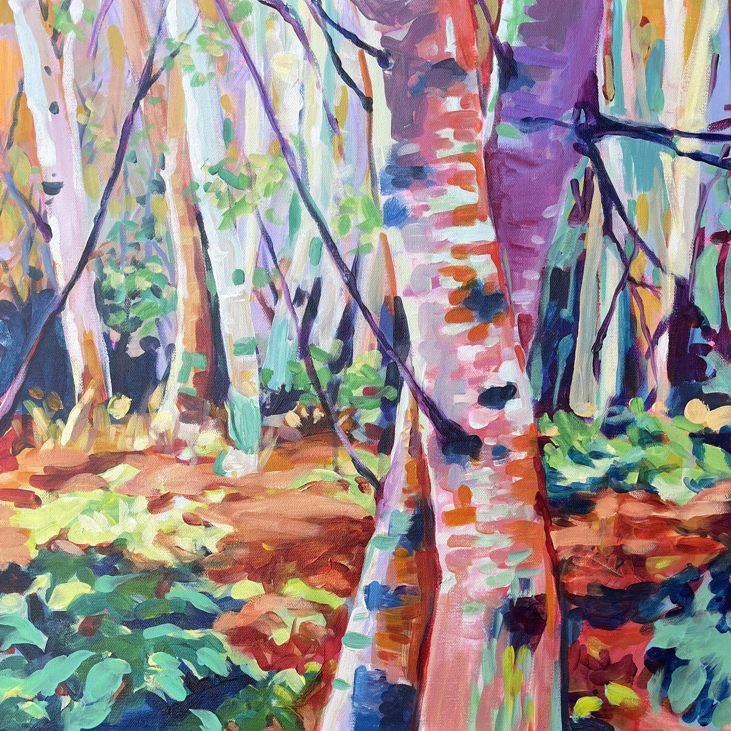 BIrch FOrest 20 x 20 SOLD