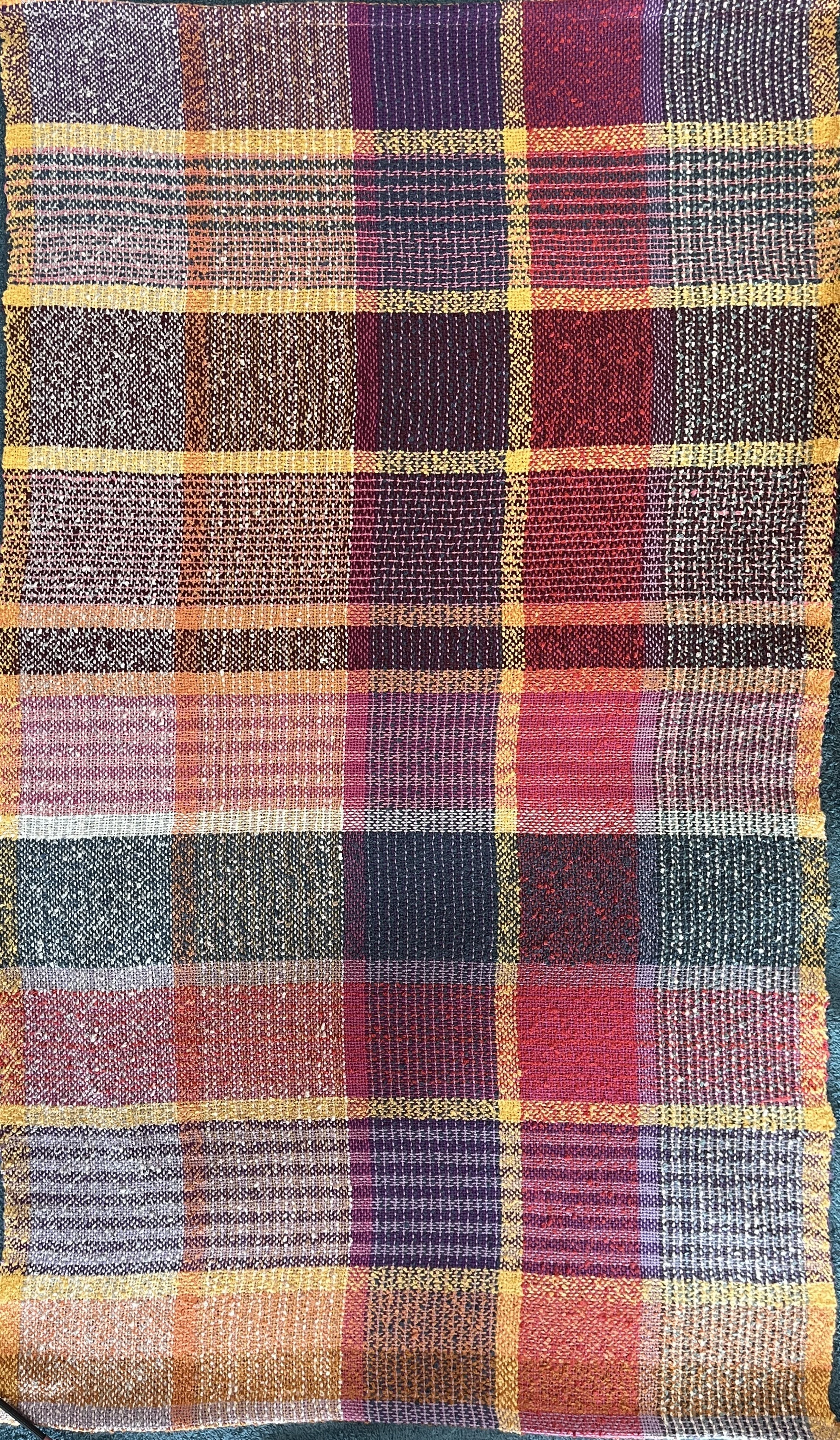 Crazy Quilt Towel #2 
Tea towel  approx. 18 x 26"
100% cotton 