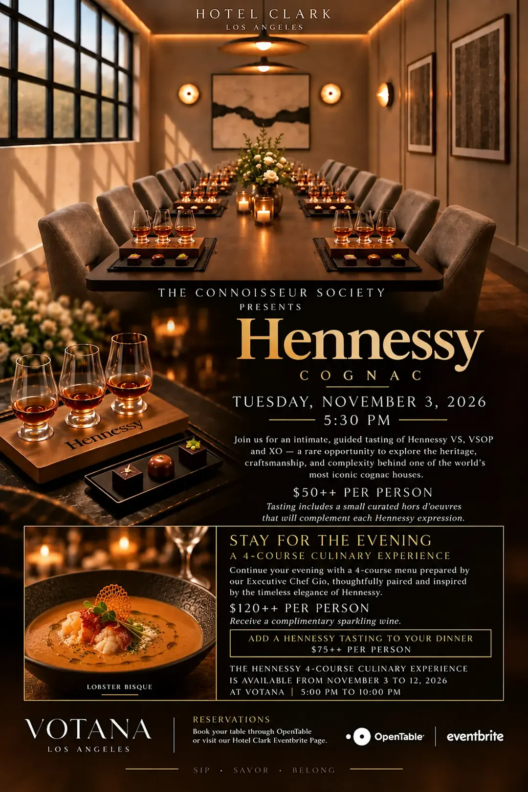The Connoisseur Society - Hennessy Cognac
