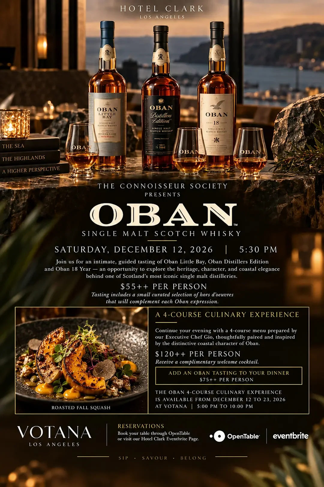 The Connoisseur Society - Oban Highland Single Malt Scotch