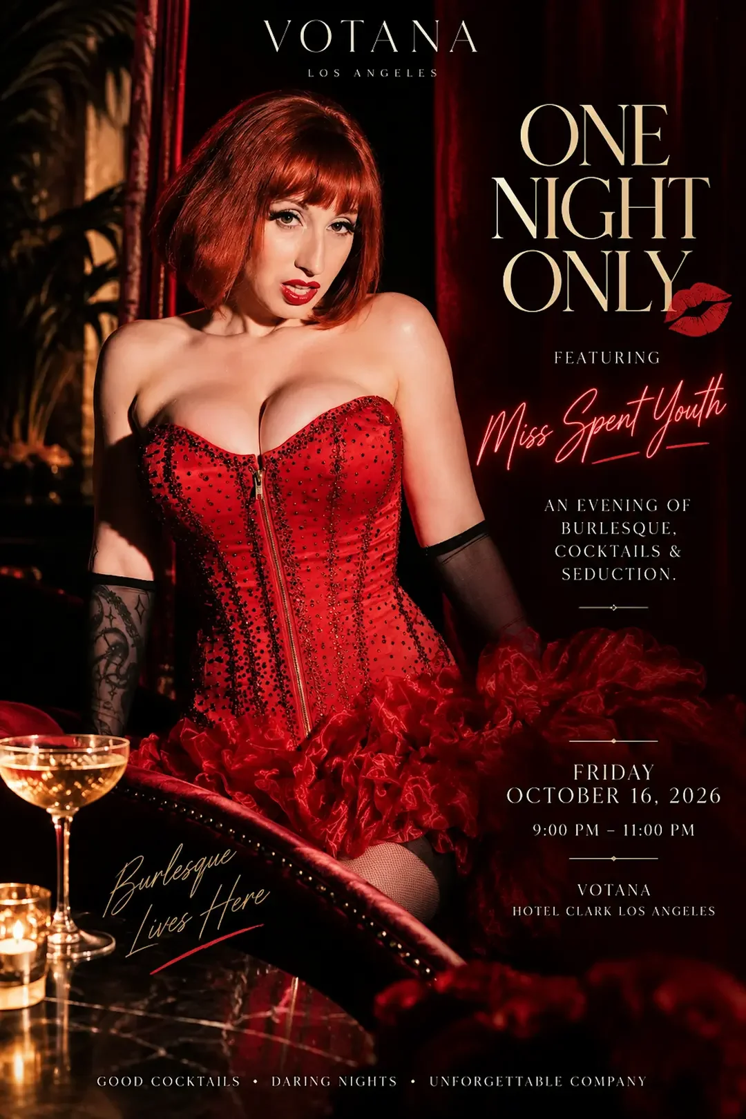 A Burlesque Affair by Miss Spent Youth