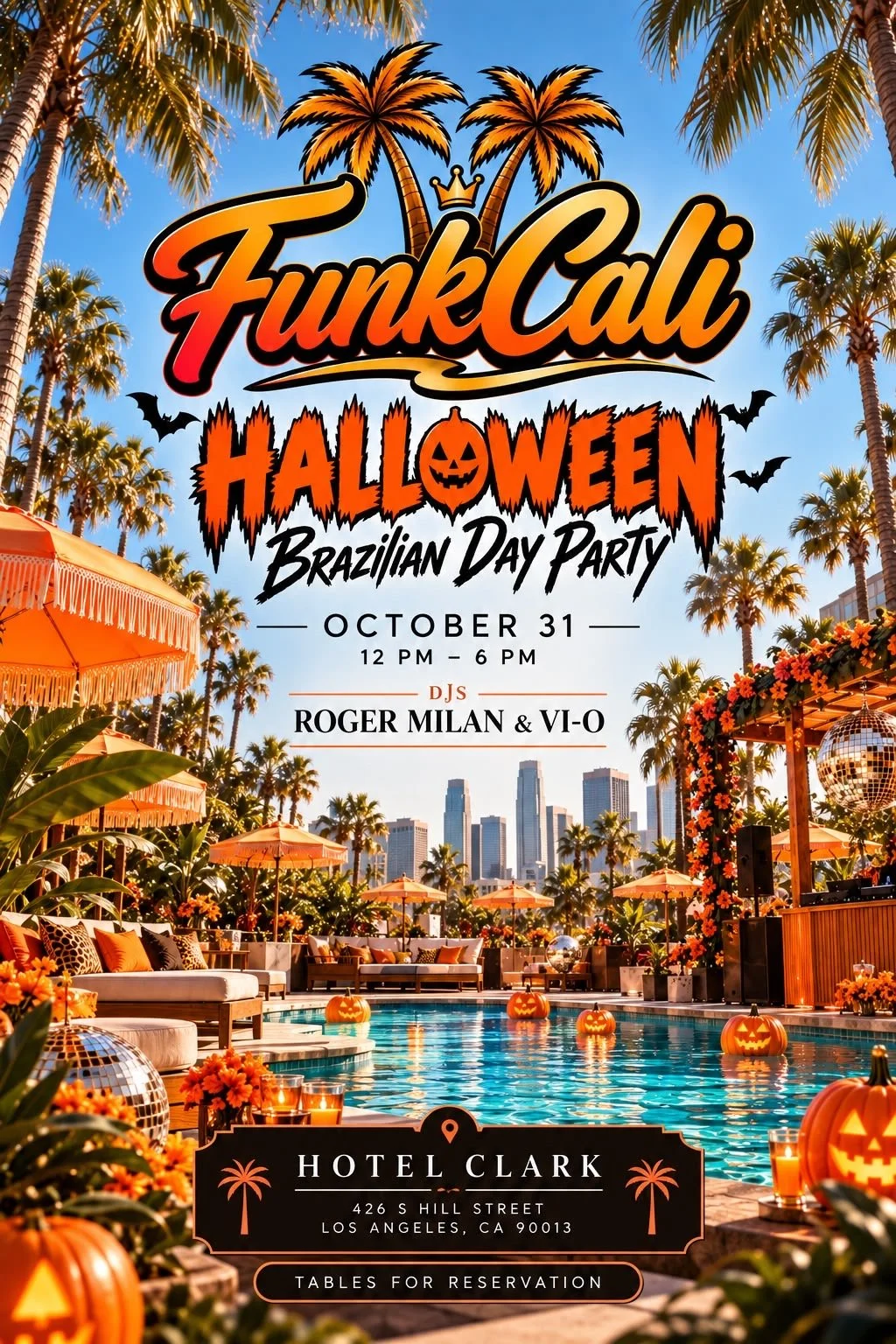FUNKCALI Halloween Brazilian Day Party at Votana
