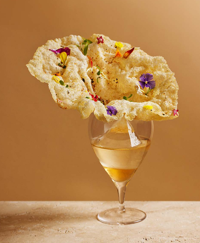 Valdespino Inocente Fino Sherry, Pear Liqueur, Cane Sugar, Pear Brandy, Sesame Oil 21