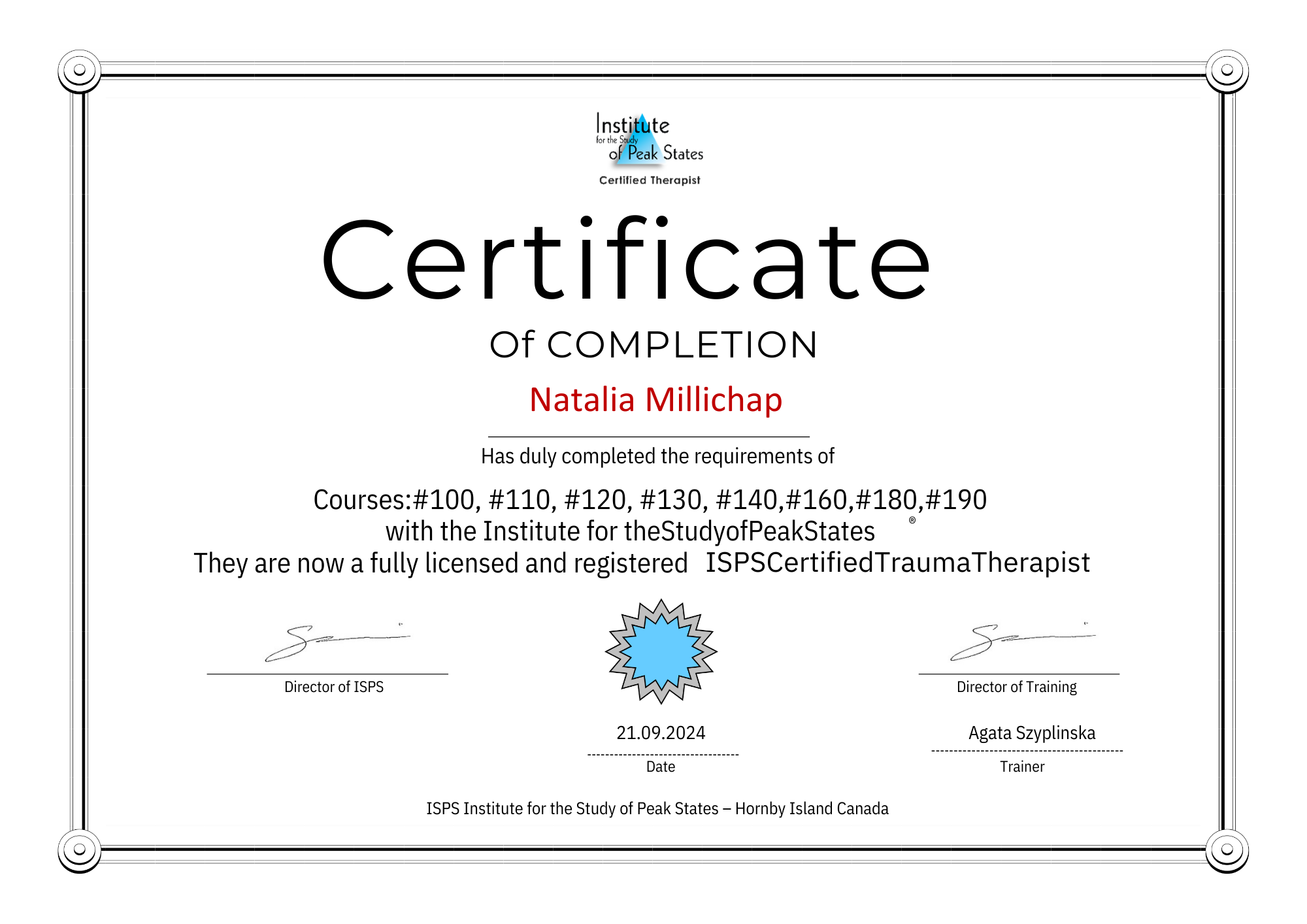 TRAUMA THERAPY