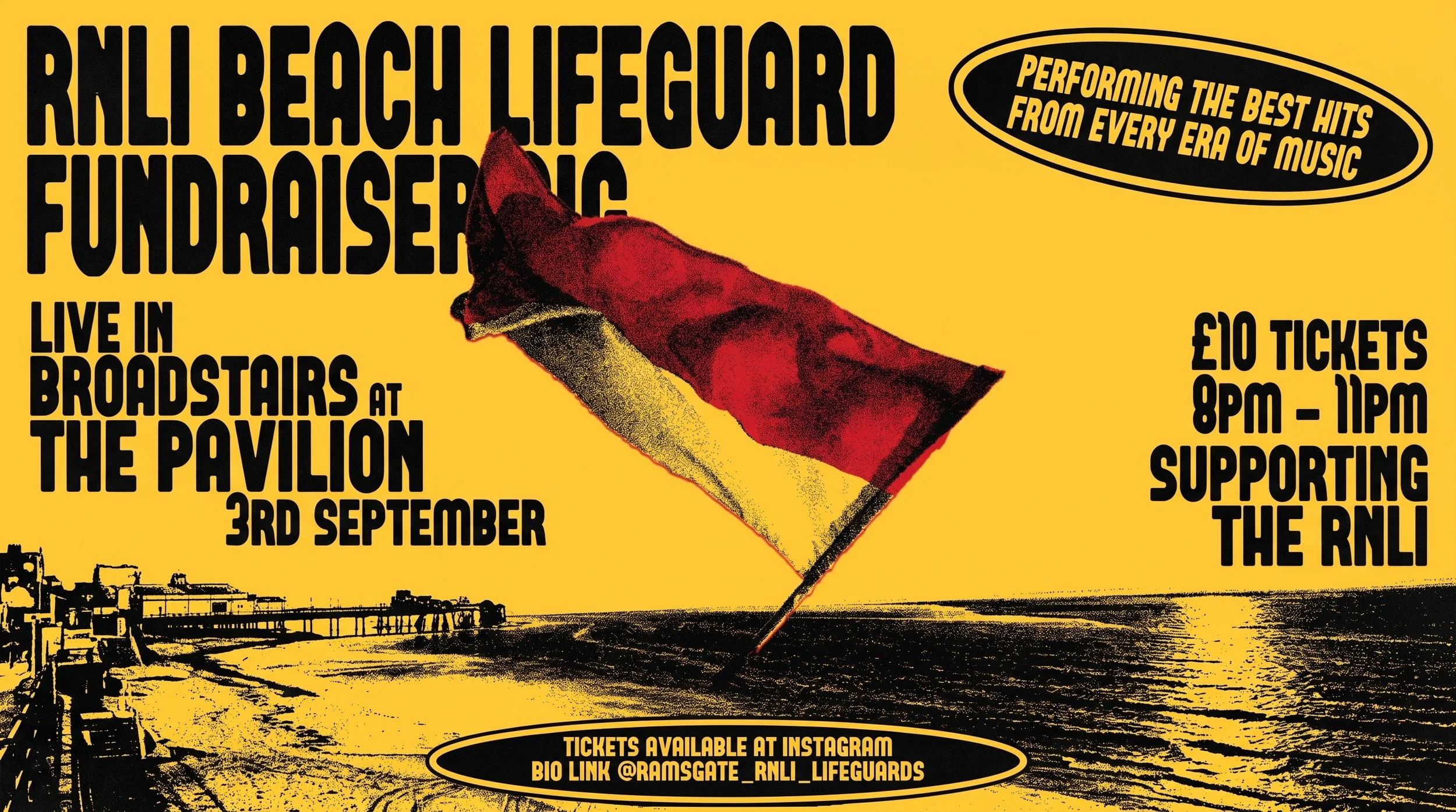 RNLI Beach Lifeguard Fundraiser Gig