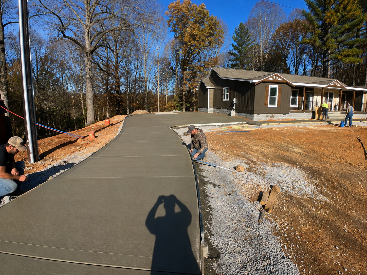 Nothing like a beautiful new concrete driveway that will last for decades to come!
