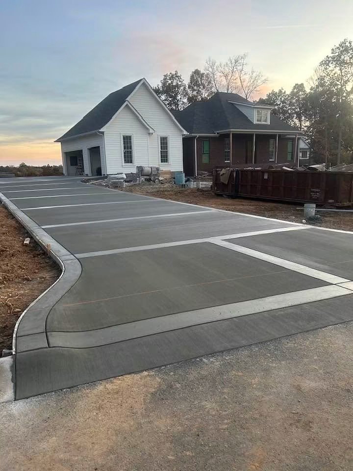 Beautiful homes deserve a beautiful driveway! Completed by one of our trusted trade partners.