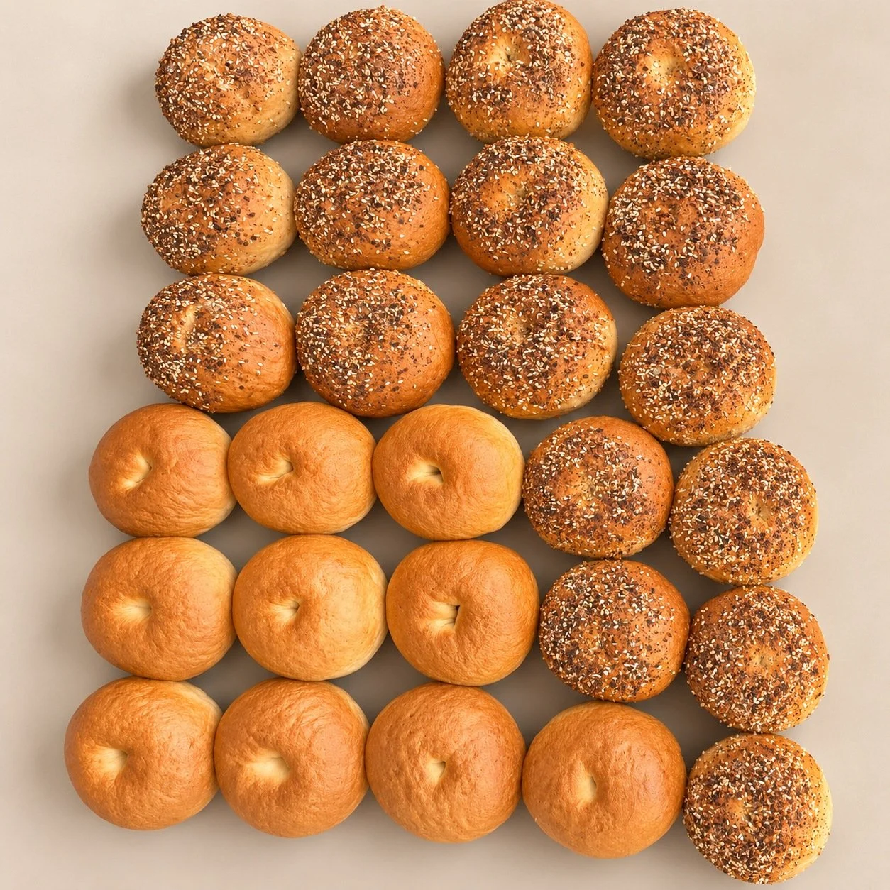 Sourdough Bagels