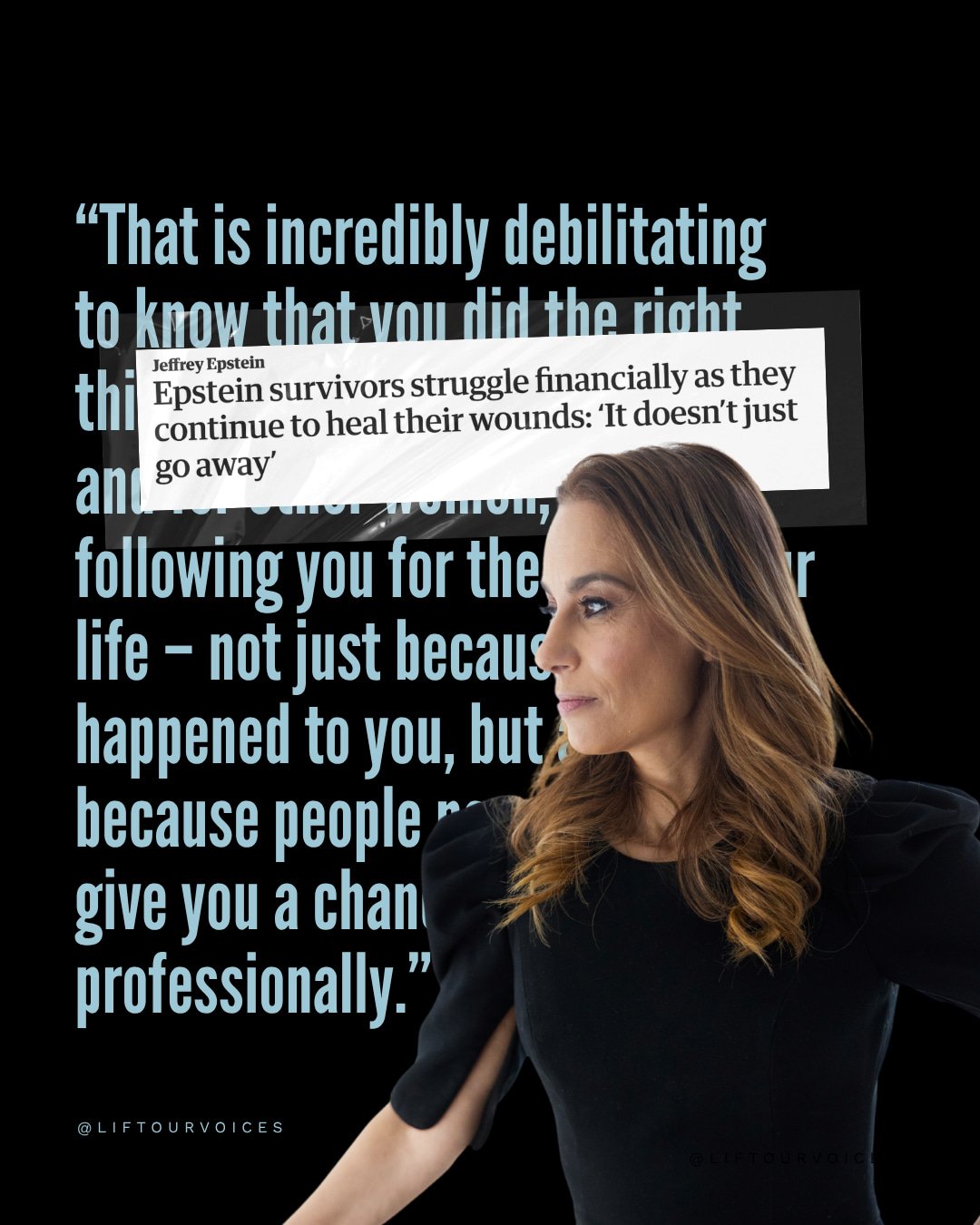 We're not just fighting for legislative change. We're fighting for a total shift in our culture. 

We believe survivors and we believe in their right to own their voice.

#LiftOurVoices