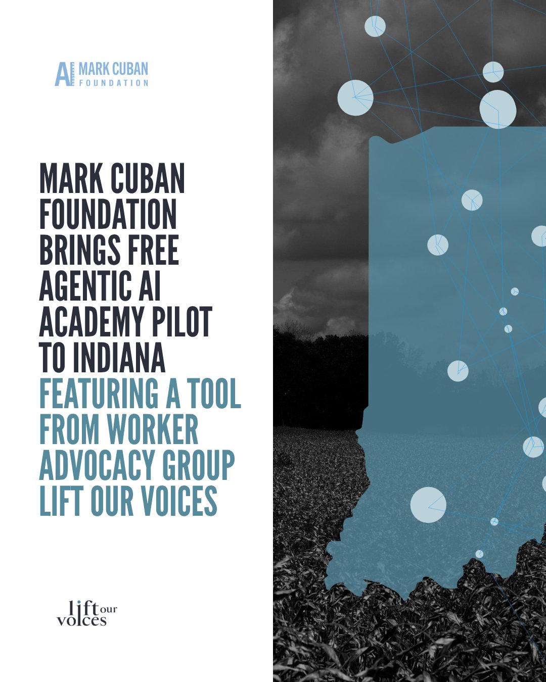 We are incredibly proud to partner with the Mark Cuban Foundation @markcubanai as it expands its free Agentic AI Academy to Indiana this week! 👏🏼

Through our partnership with the Mark Cuban Foundation, students learn to use our free, bilingual LOV