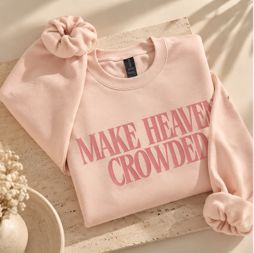 Pink Make Heaven Crowded Sweat shirt