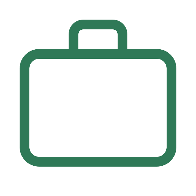 Icon of a briefcase