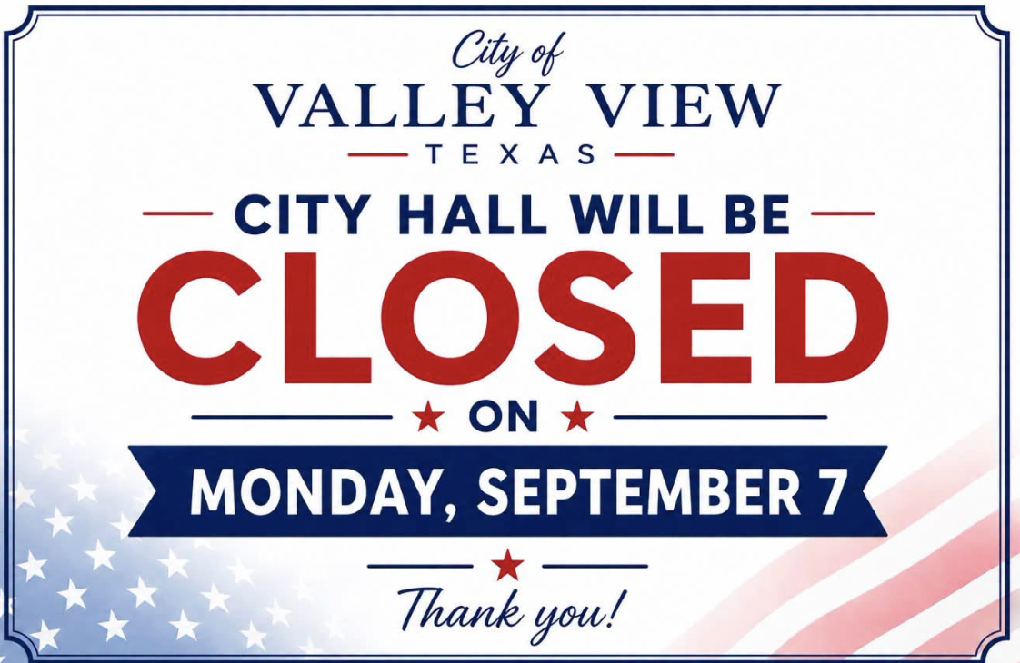 City Hall Will Be Closed for Labor Day 