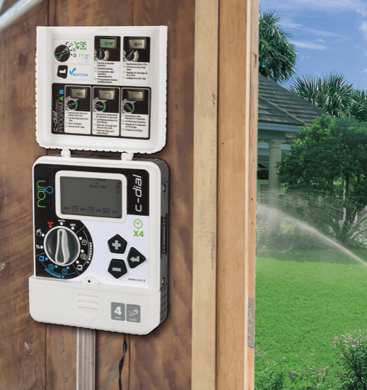 CENTRALINA IRRIGAZIONE 4 STAZIONI RAIN C-DIAL