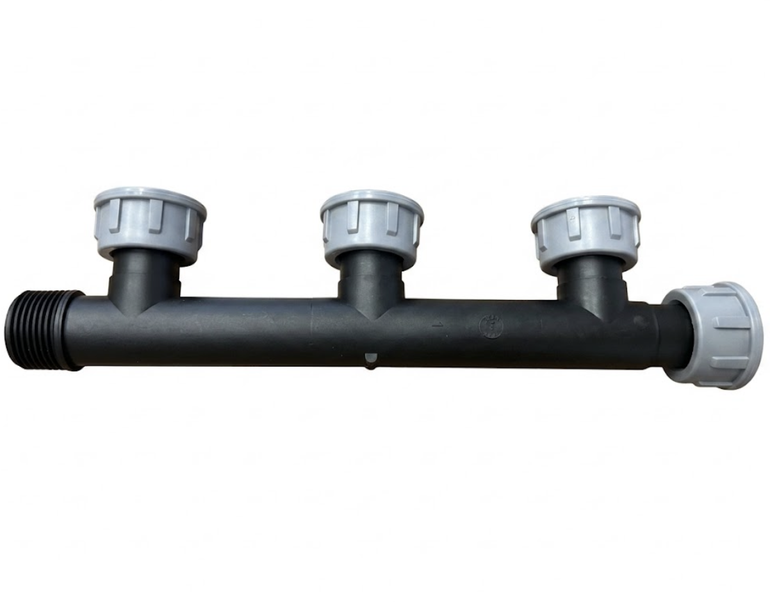 COLLETTORE 3 VIE PVC PN10 1'