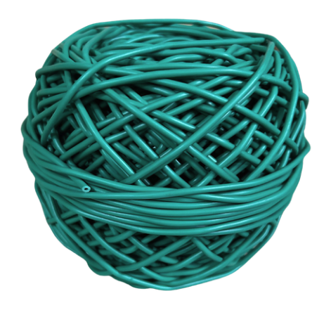 Palla di rattan blu