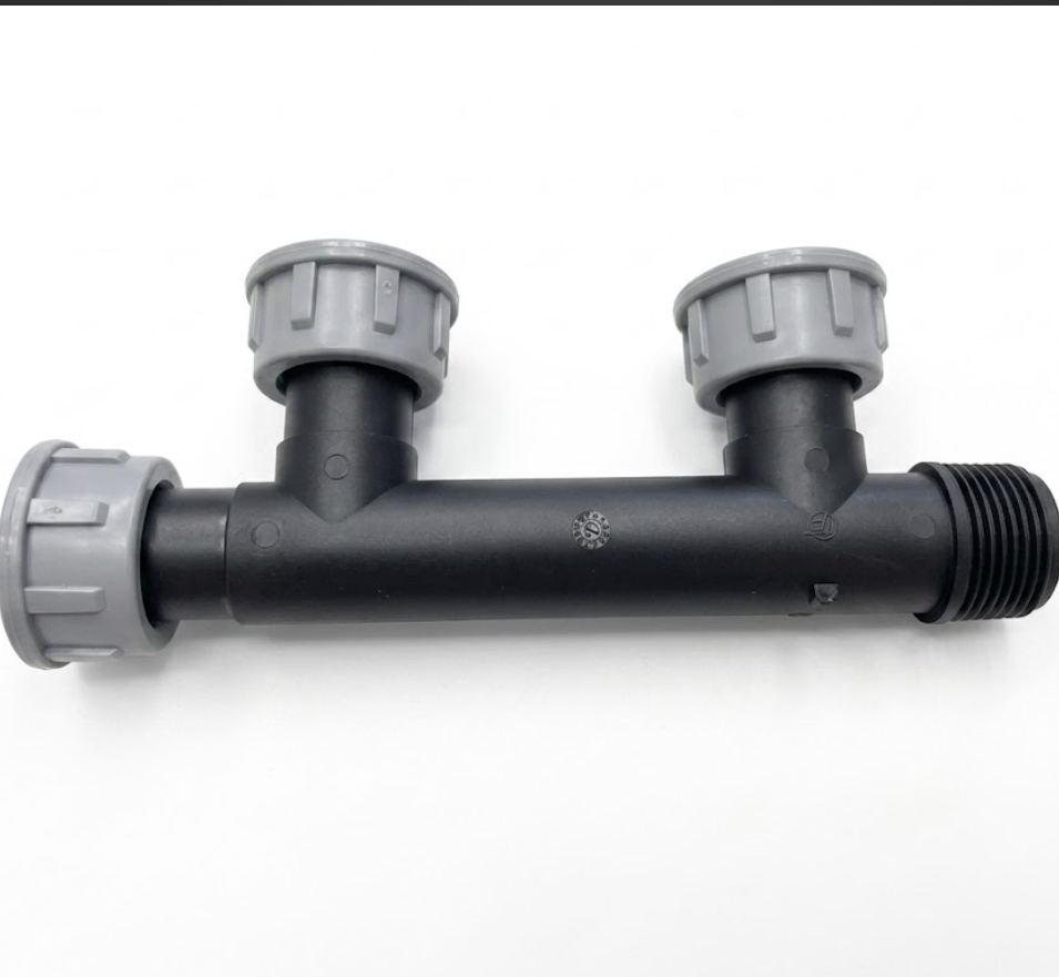 COLLETTORE 2 VIE PVC PN10 1'