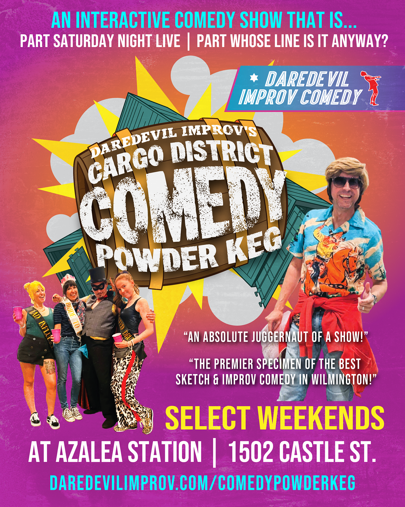 The Comedy Powder Keg