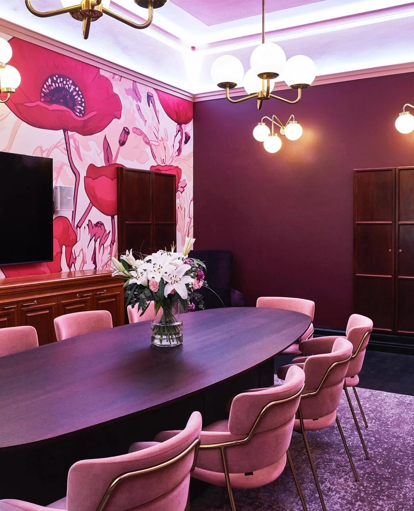 Bloom Helsinki VIP flower room