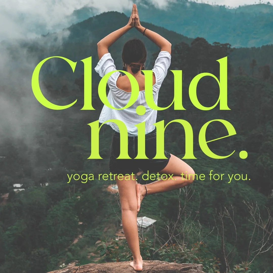 Cloud Nine Yoga Retreat Branding