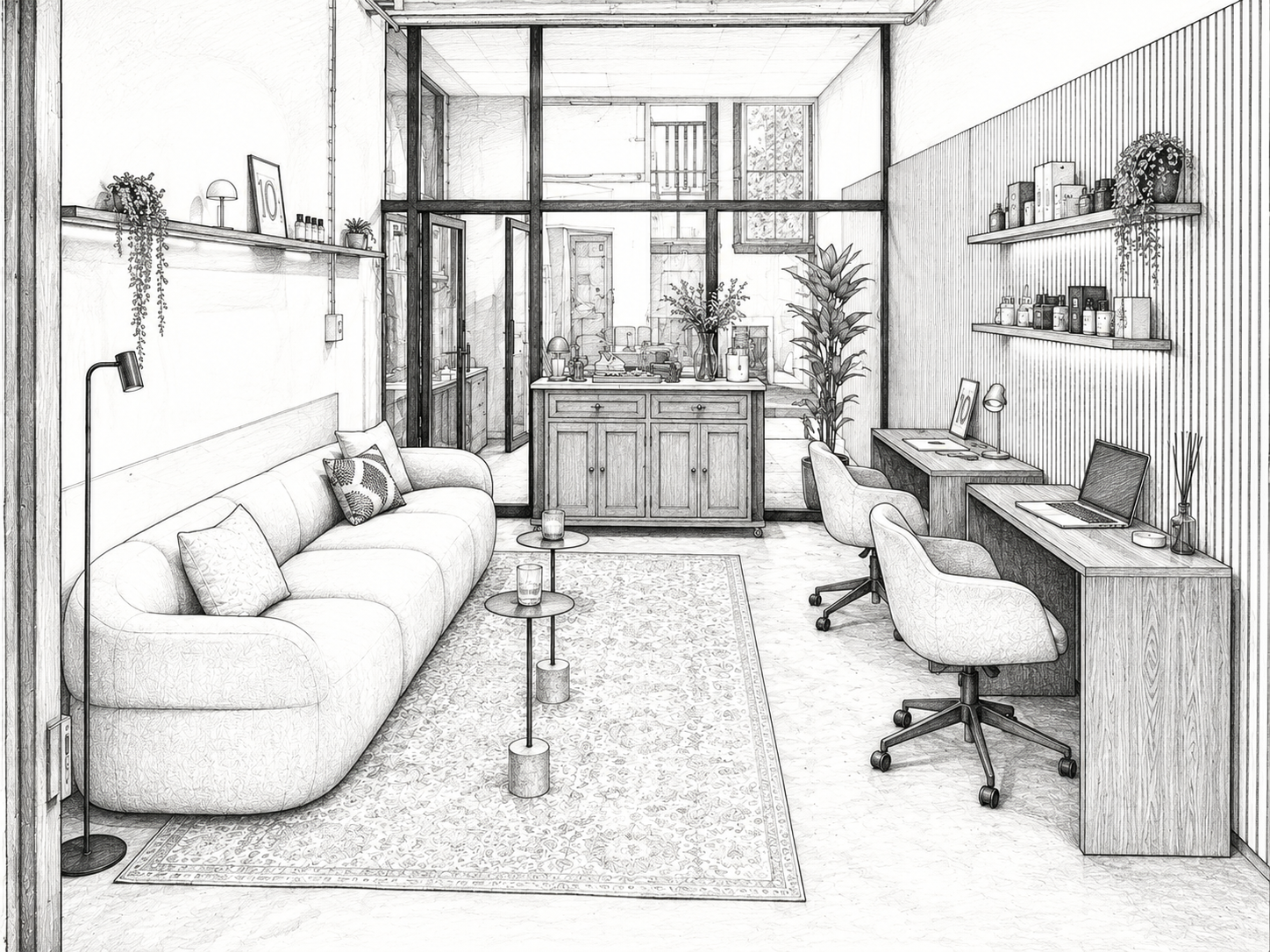 Rent the entire studio 10 venue which also includes a lounge max 20 people
