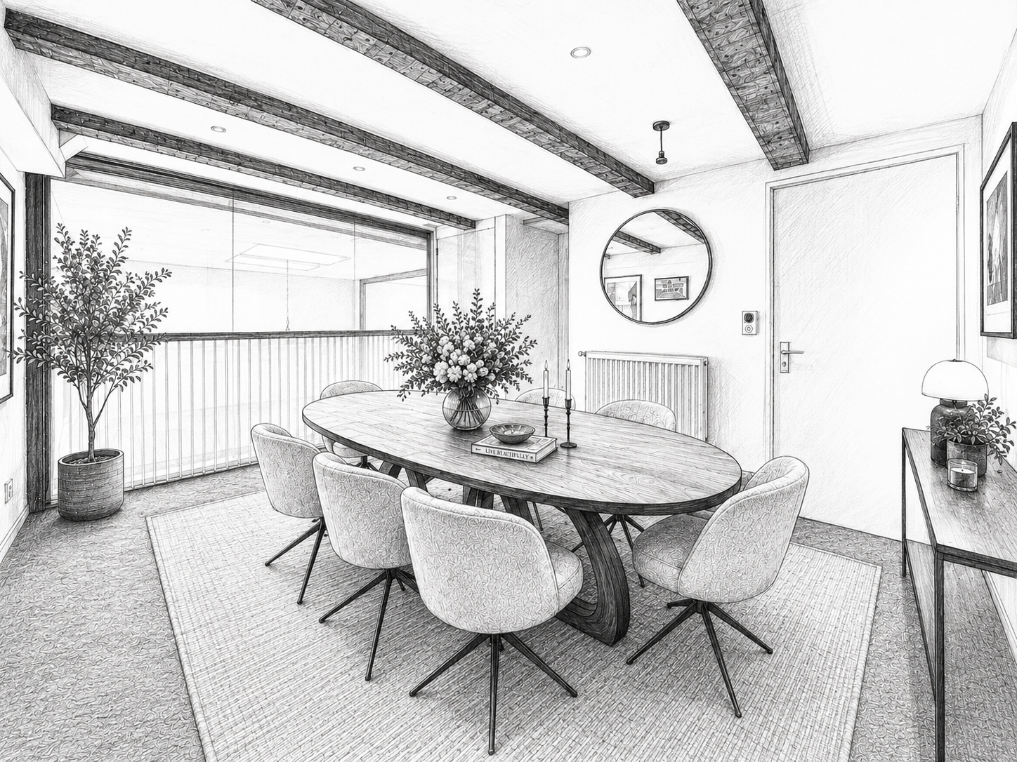 Studio Loft available for rent 4-6 people for meetings, coaching sessions, private office space or coworking
