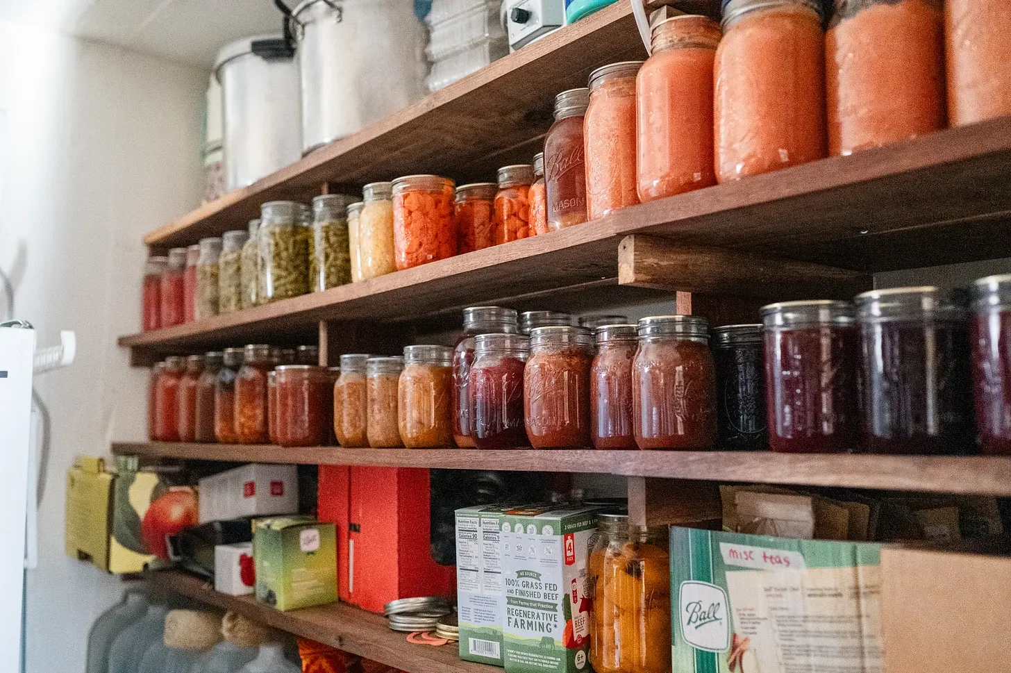 Planning meals from our pantry