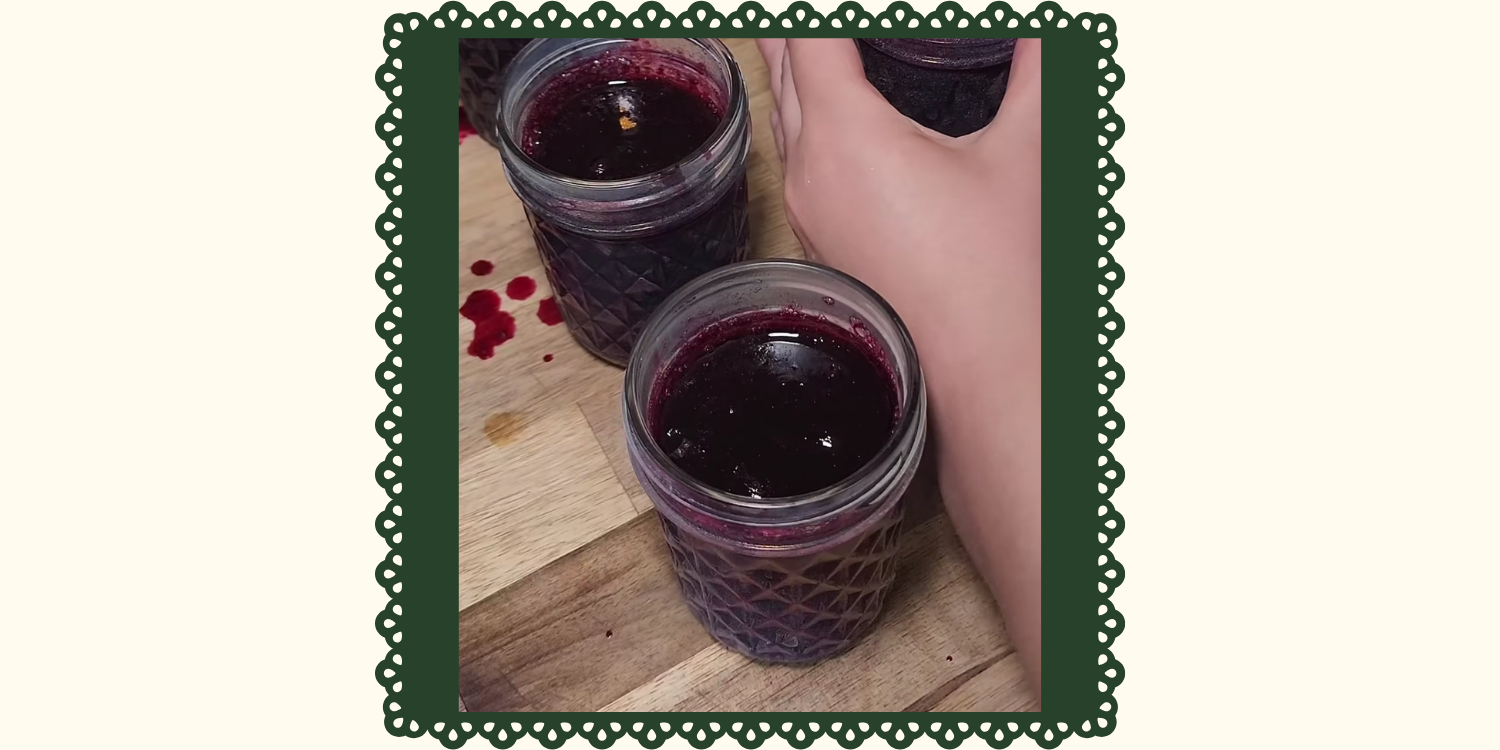 Low Sugar Blueberry Jam