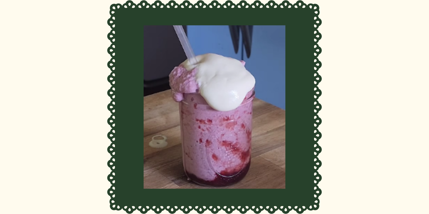 Strawberries and Cream Frappuccino
