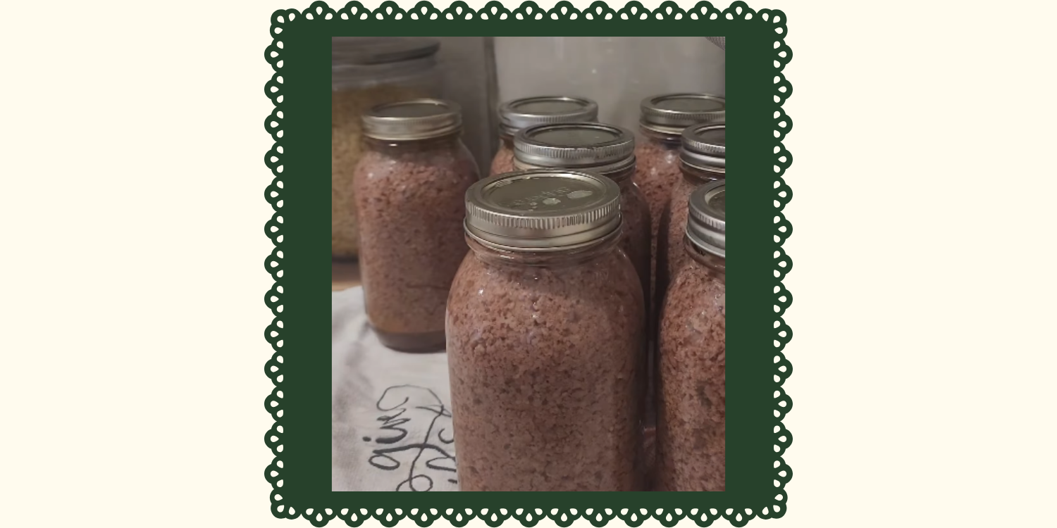 Canned Pork Sausage