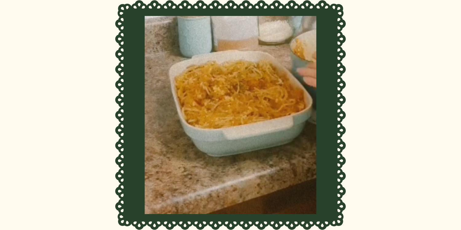 Spaghetti Squash Casserole