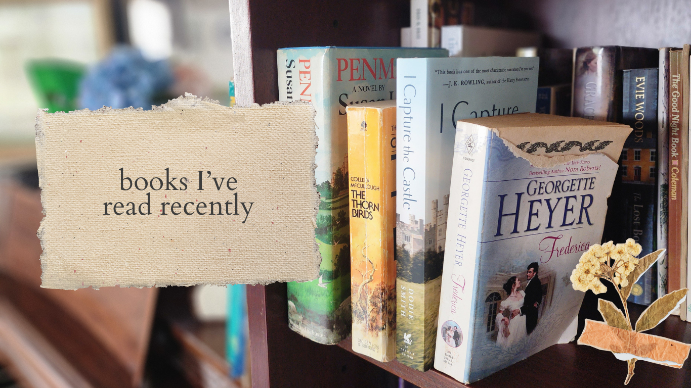 books I’ve read lately