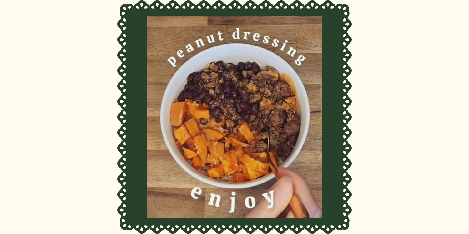 Peanut Dressing 