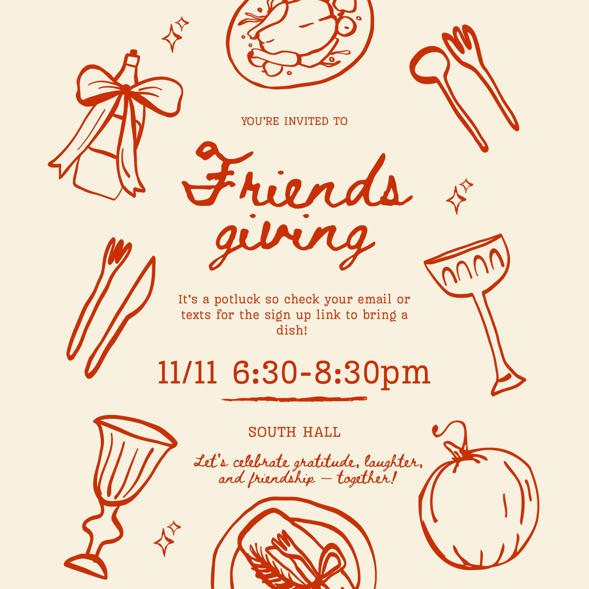 YP Fellowship Night Friendsgiving