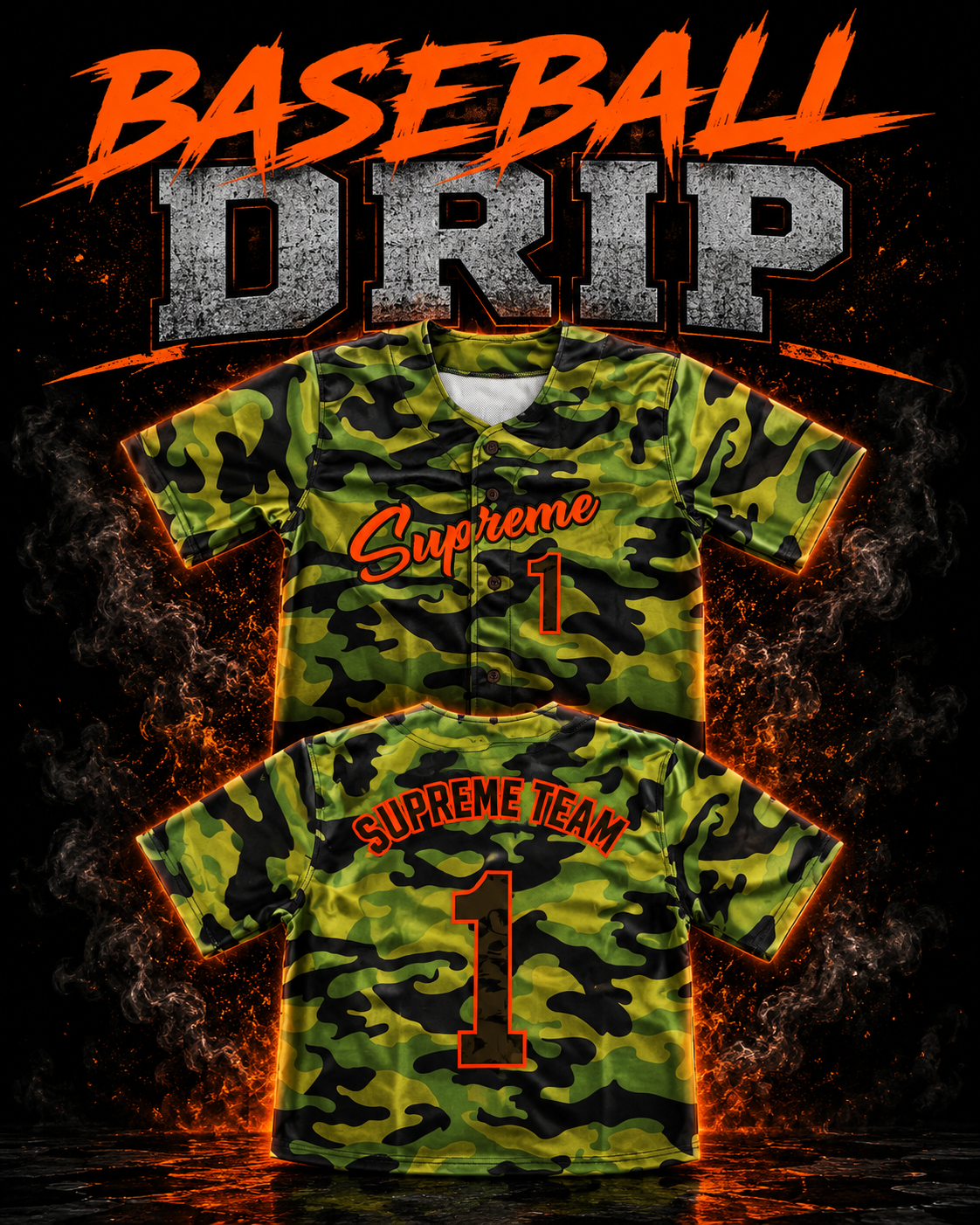 Baseball Drip Jersey