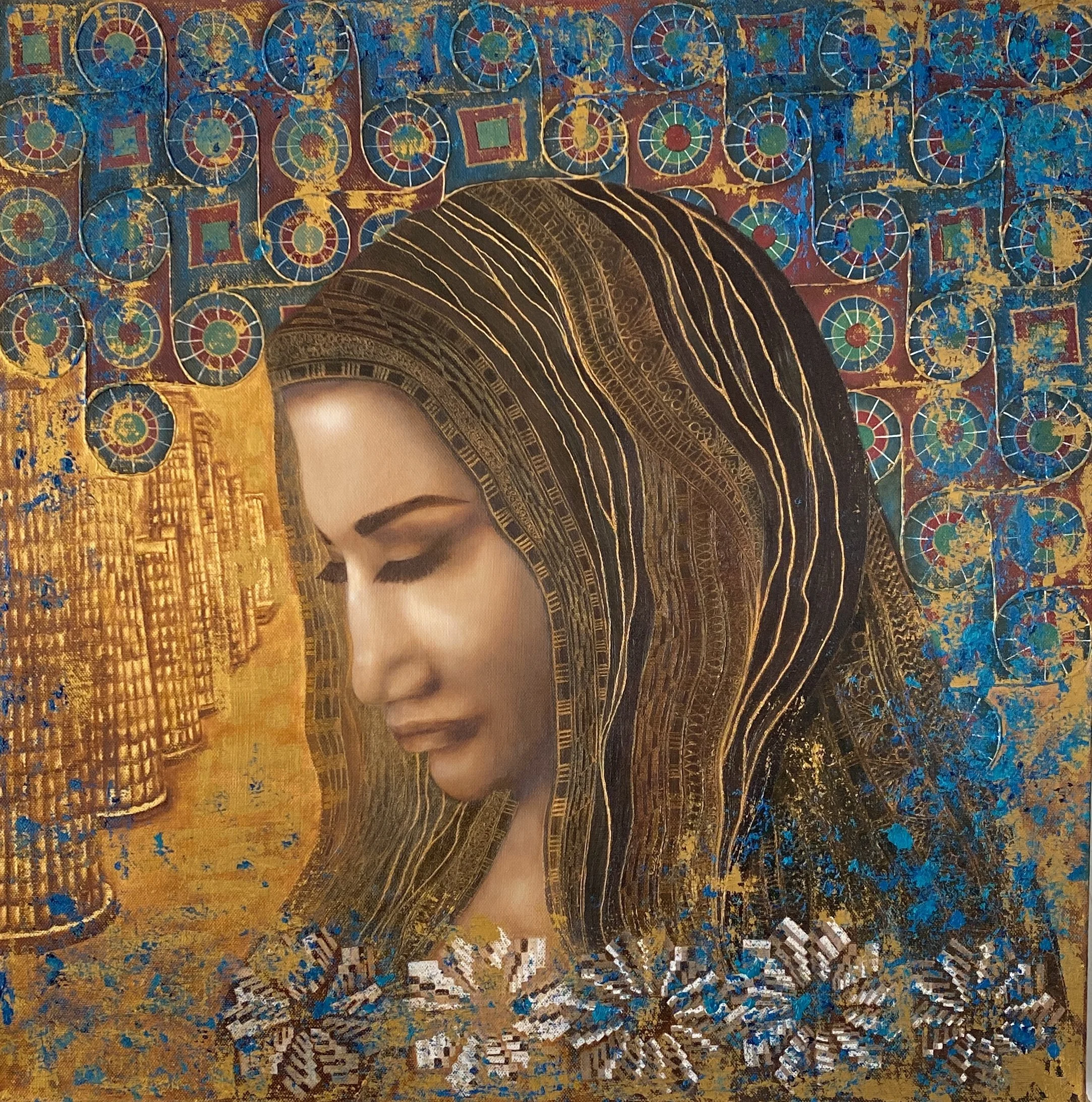 ''Entrance To The Golden City'', Saqqara series, 2023