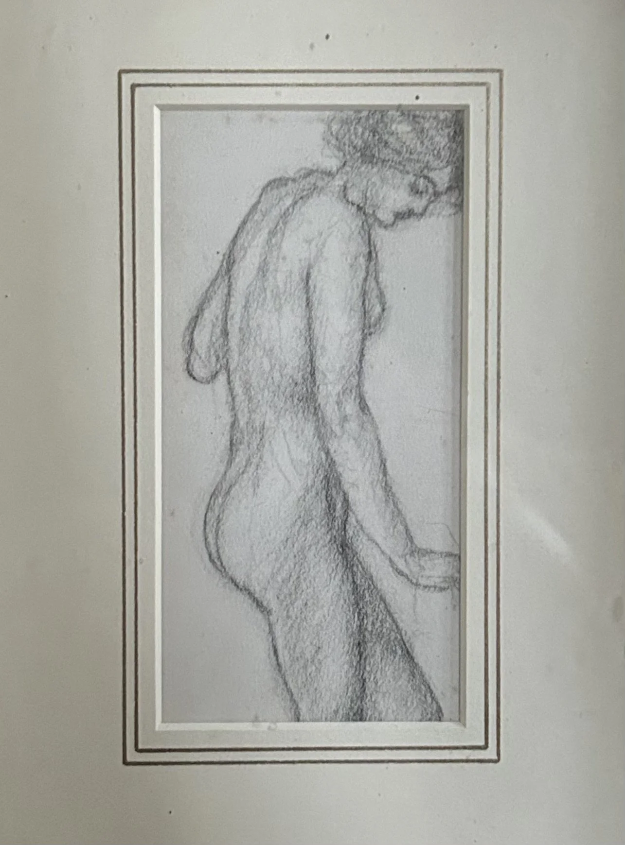 Reginald F. Hallward (British, 1858–1948) - original charcoal nude - Christie’s sale history