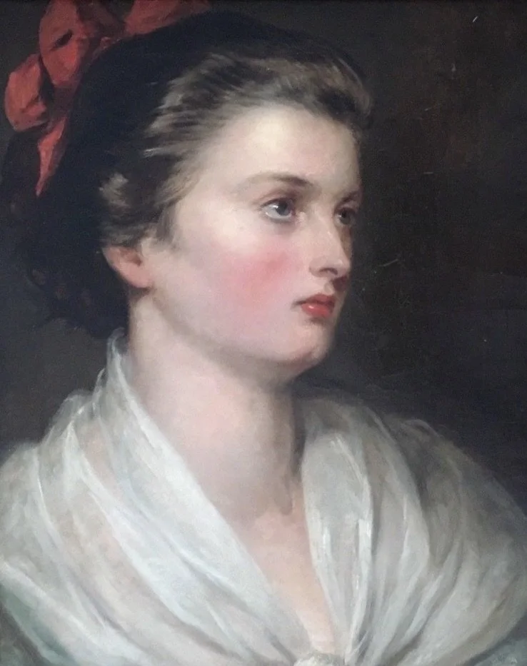 19th Century French School Portrait - Oil on Canvas