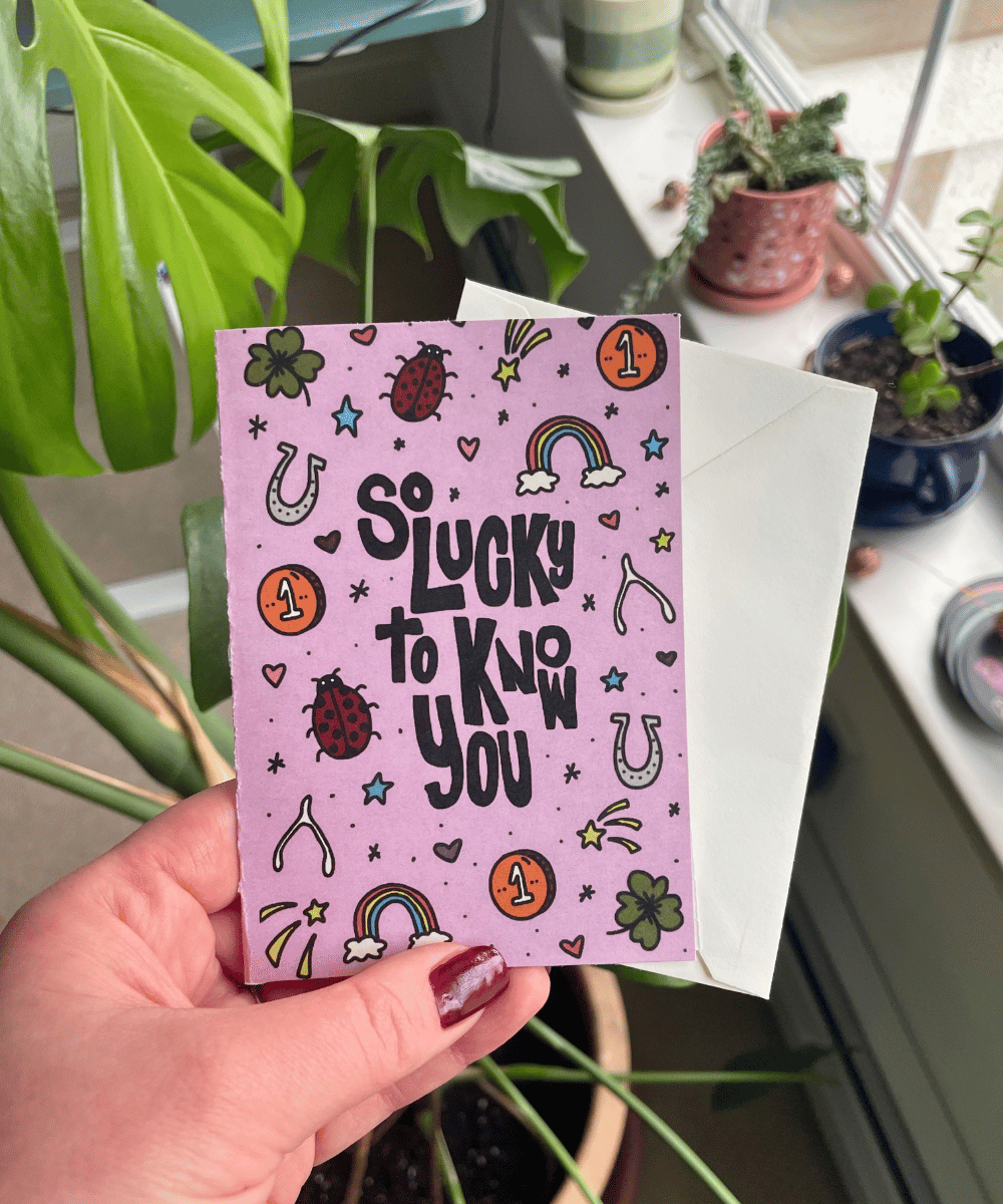 hand drawn stationery