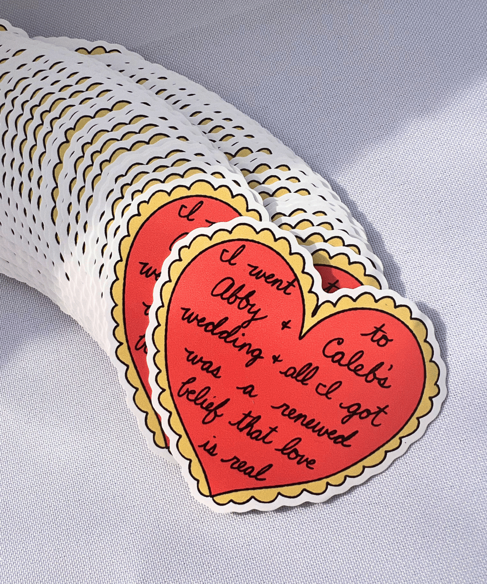 stickers for wedding