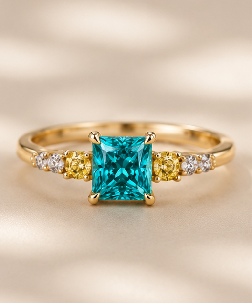 The Aurelia Paraíba & Diamond Ring