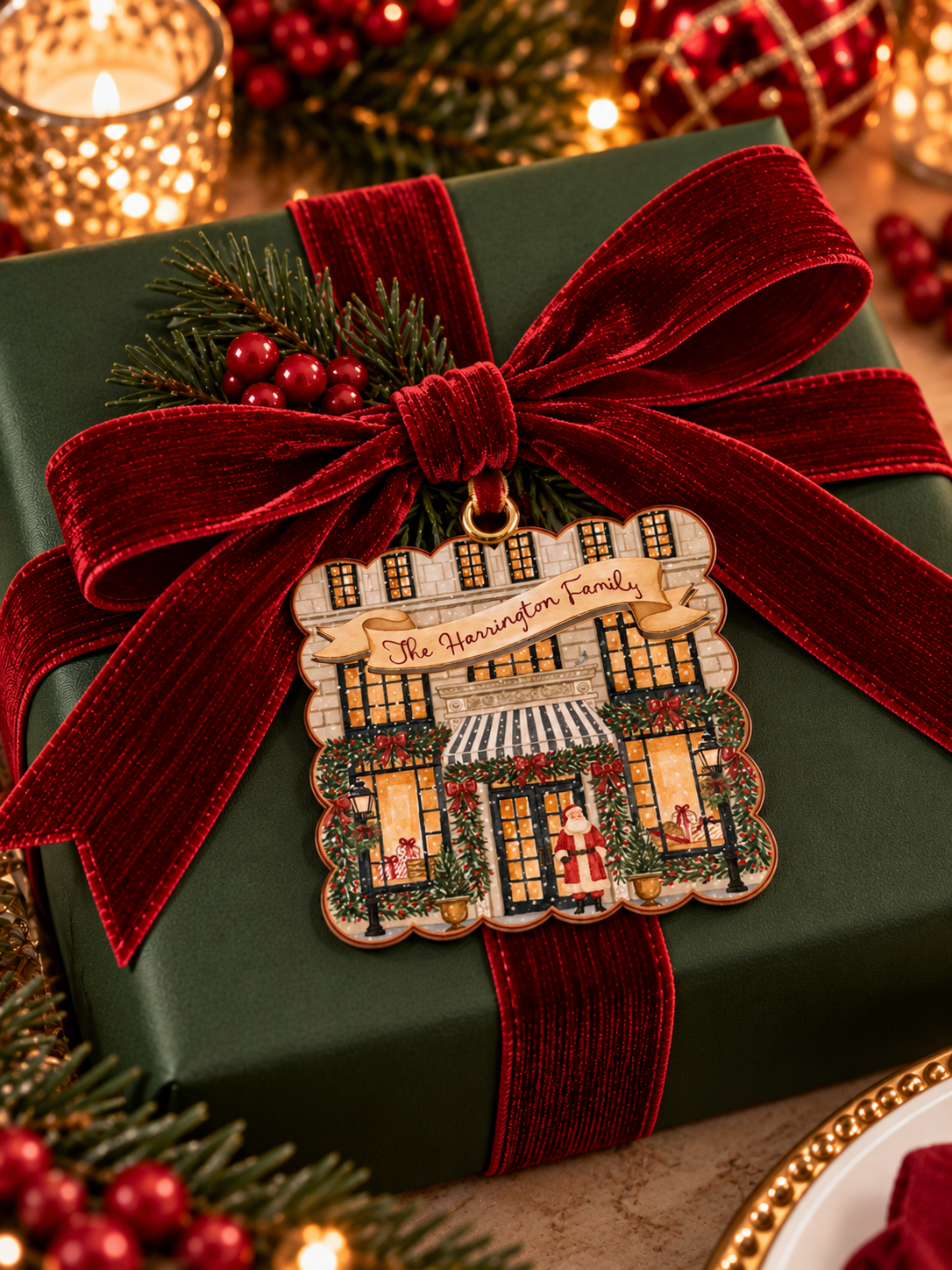 Christmas Storefront Gift Tag