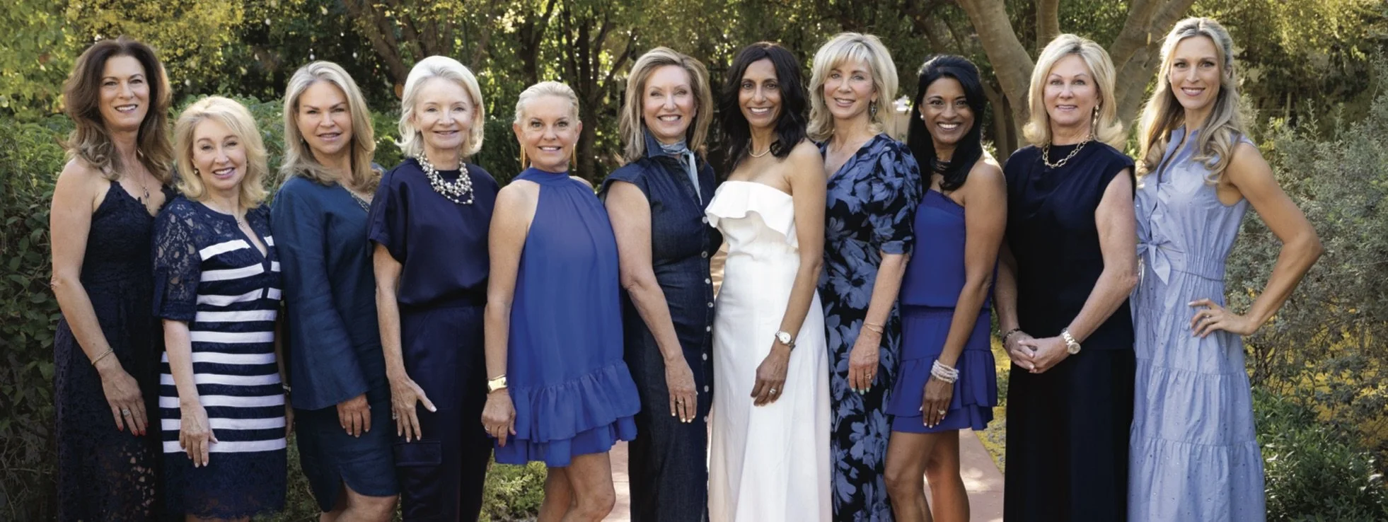 The Mother's Grace board of directors, standing together outdoors